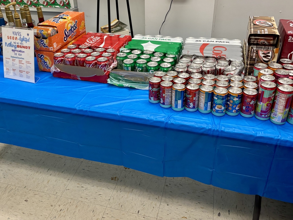 table of drinks
