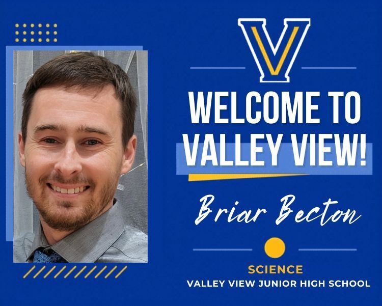 welcome graphic and photo for Becton