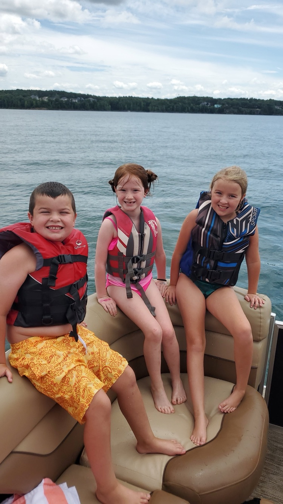 Children on boat