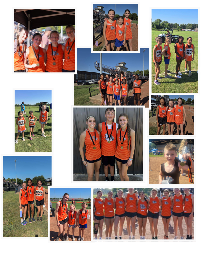 Enjoying each step at the Valliant Cross Country Meet this past Saturday. 