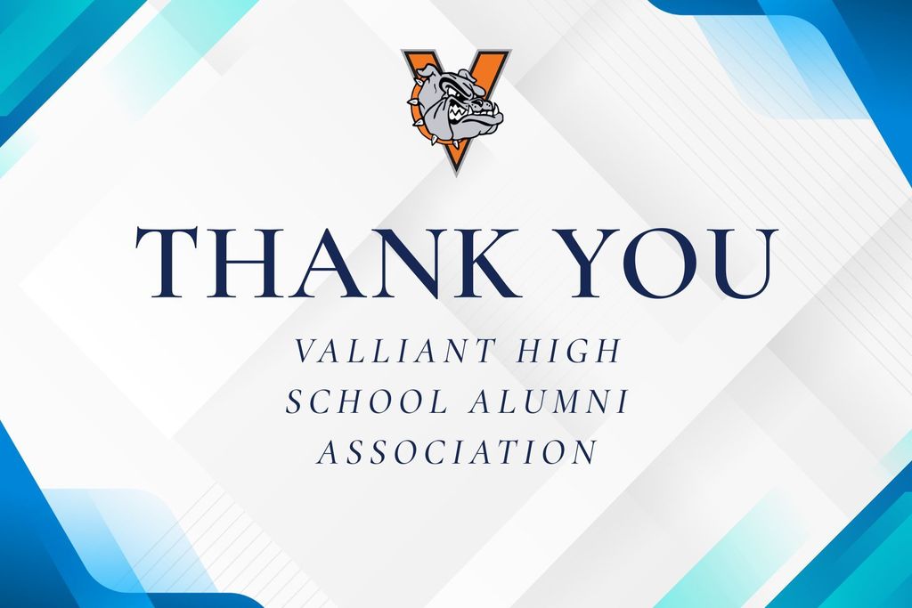 Thank You VHS Alumni Association