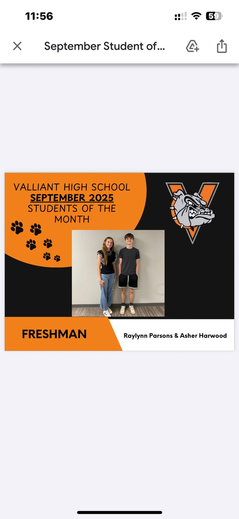 students of the month