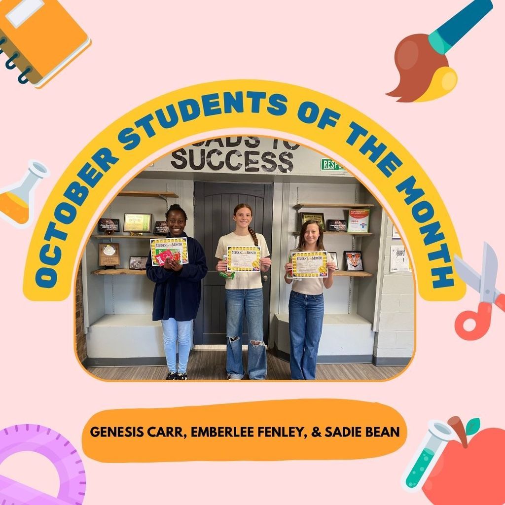 October Students of the Month