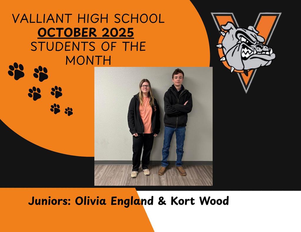 October Student of the Month