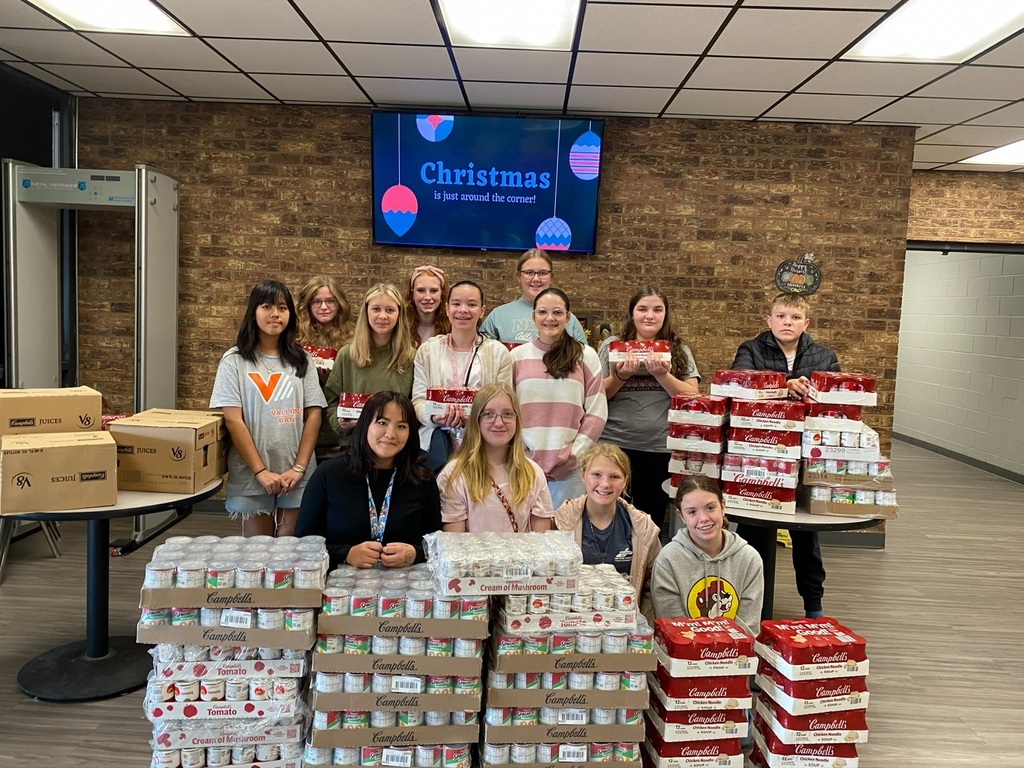 Middle School Student Council Members