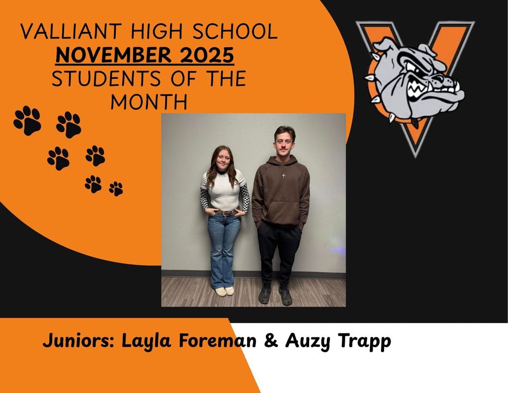 November Students of the Month