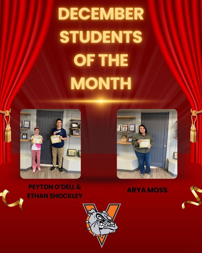 December Students of the Month