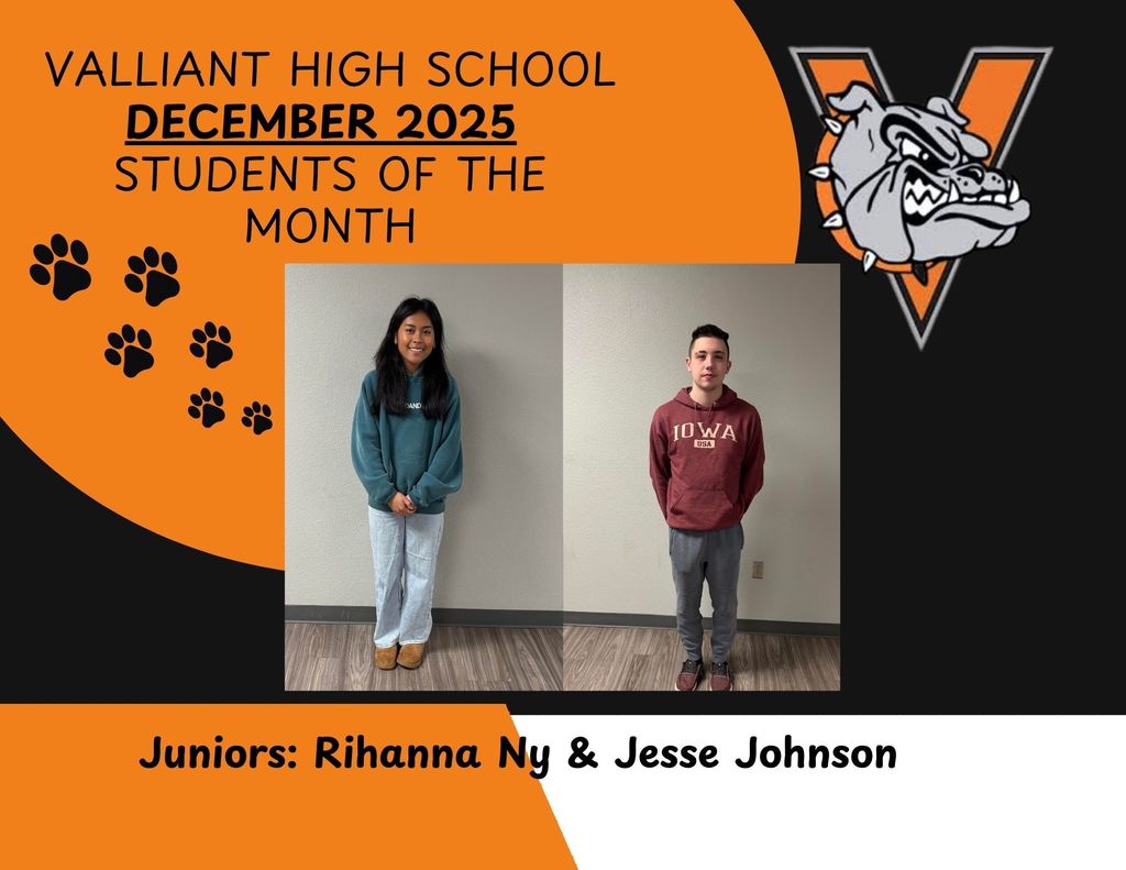 December Student of the Month