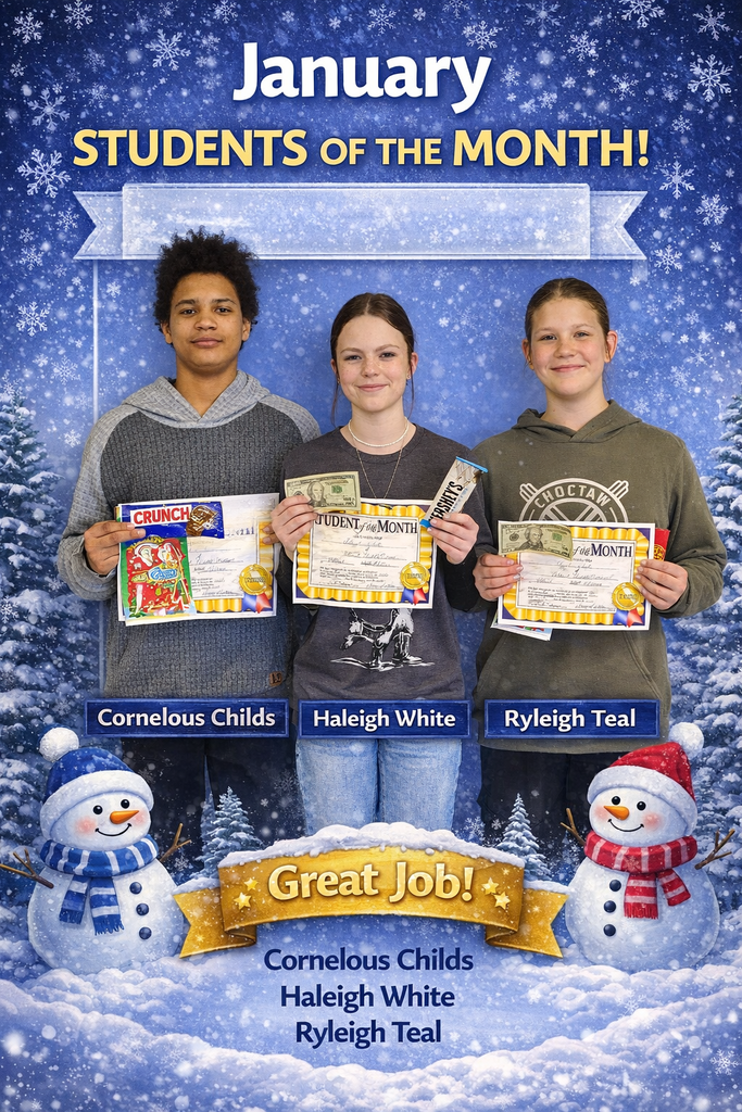 January 2026 Students of the Month
