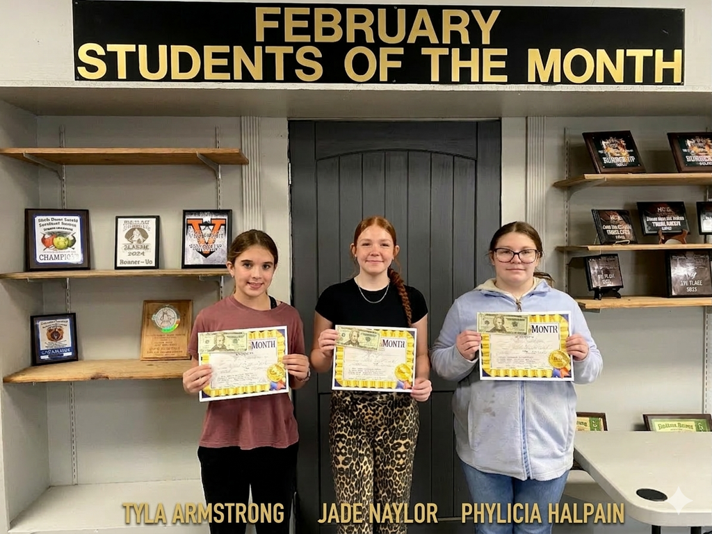 February Students of the Month 2026
