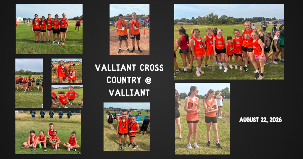Valliant Cross Country at Valliant Meet on August 22, 2026