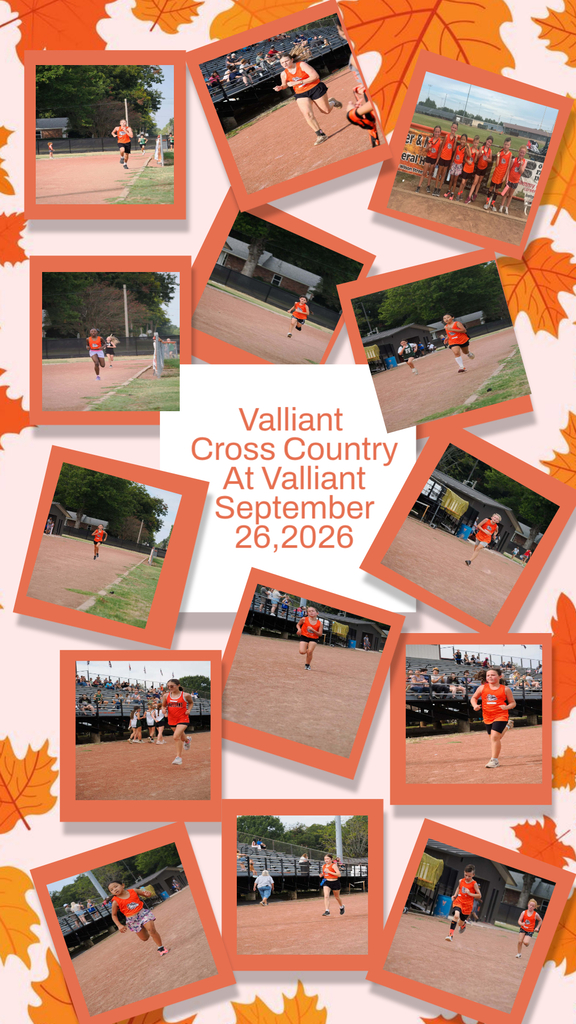 Valliant Cross Country Meet at Valliant Track---September 26, 2026