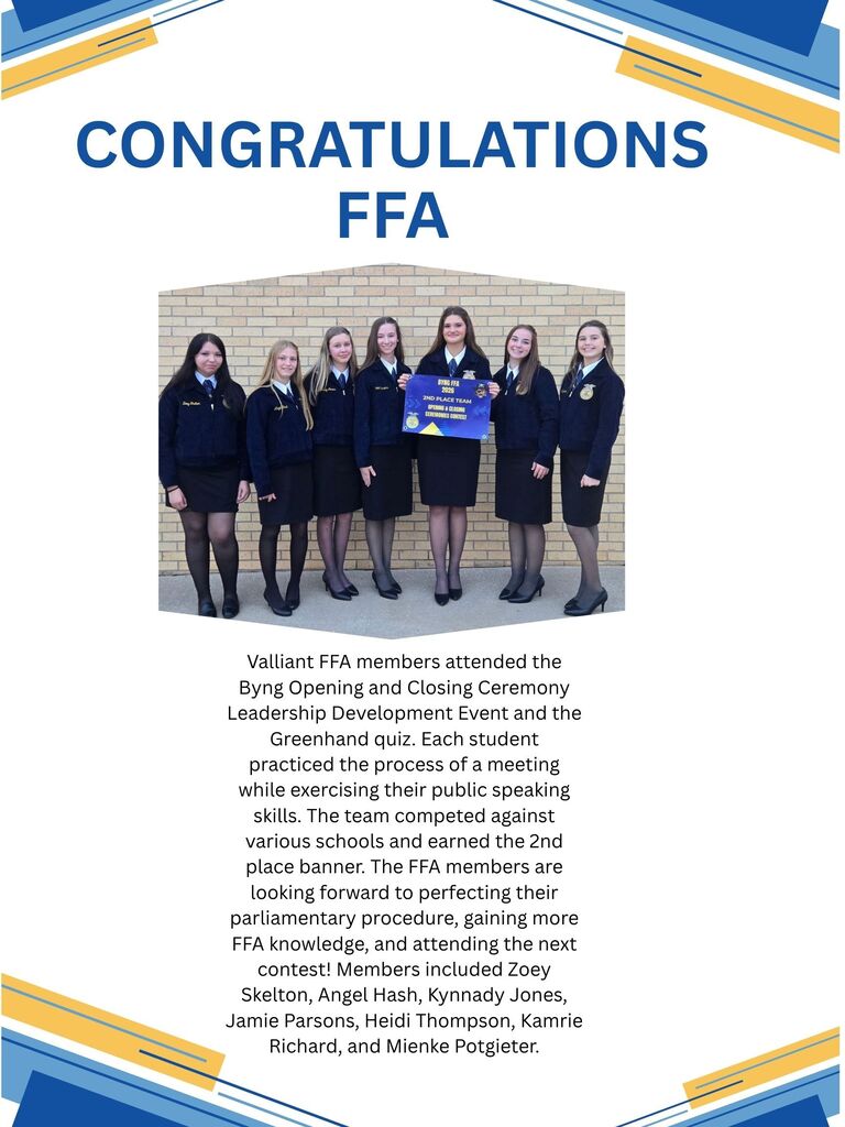 Byng FFA Contest