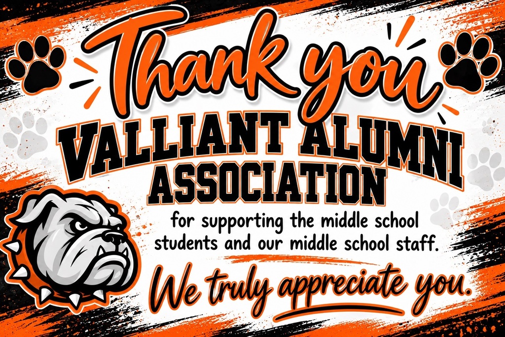 Thank You Valliant Alumni