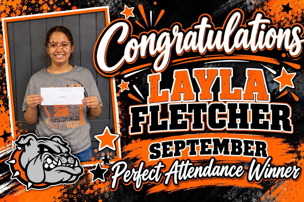 September 2026 Perfect Attendance Winner