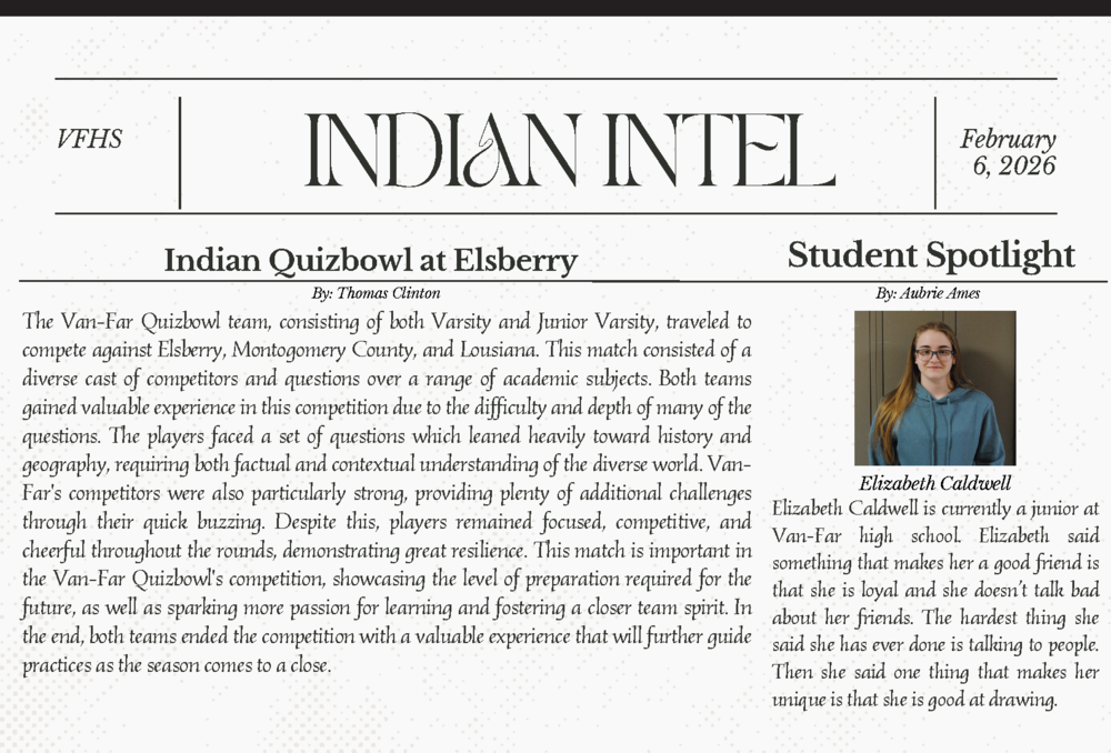 The Latest Edition of Indian Intel