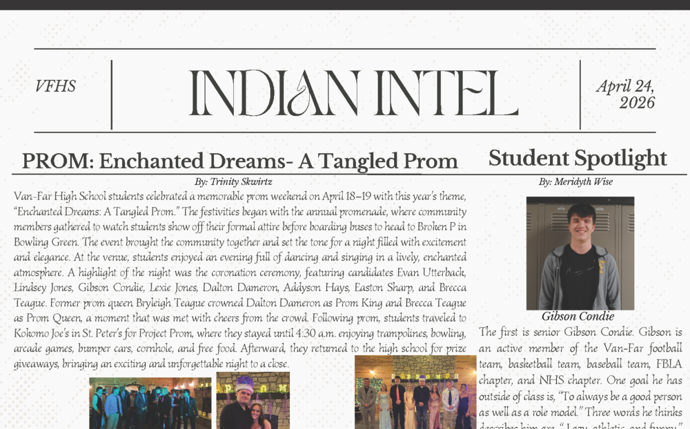 Front page April 24, 2026 Edition