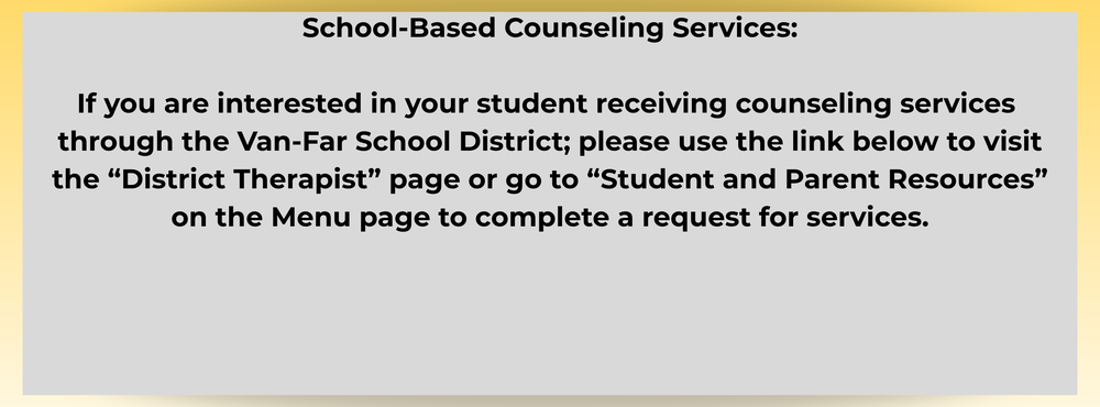School-Based Counseling Services: