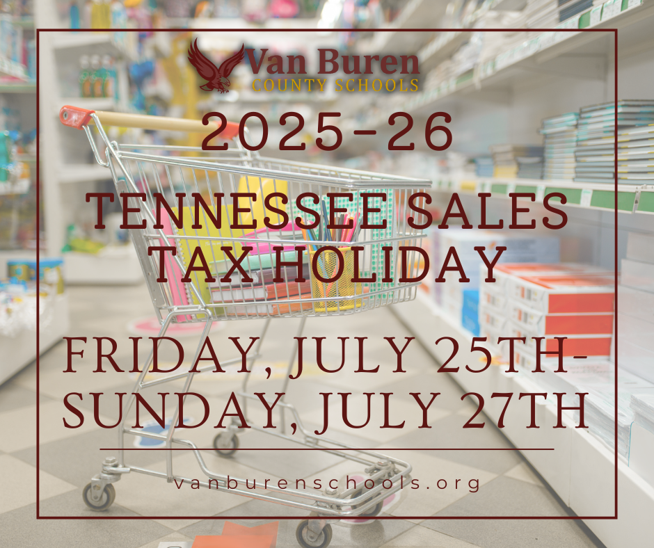 Tennessee Sales Tax Holiday