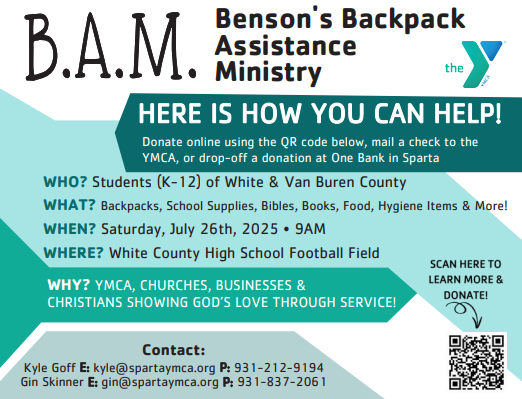 Benson's Backpack Assistance Ministry