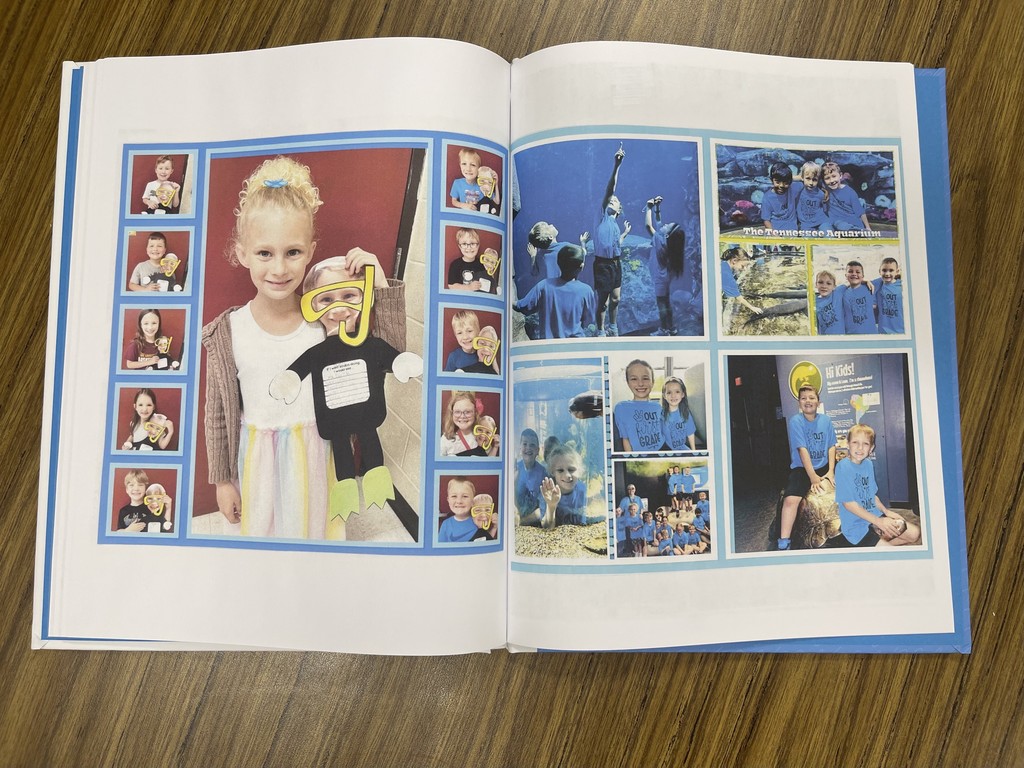 Ms. Shawna's 2024-25 1st Grade Class with Book
