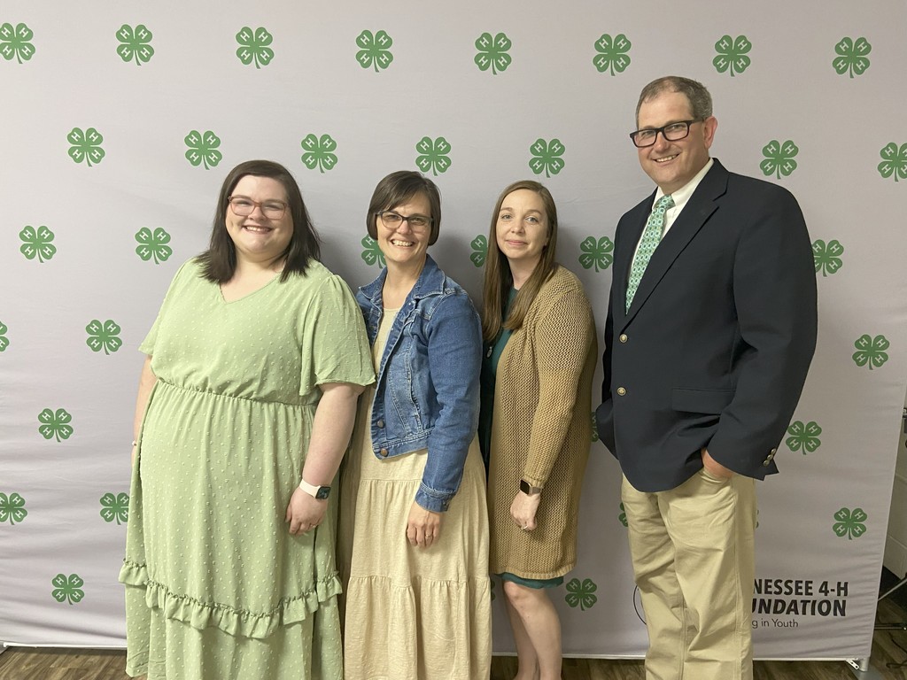 UT Extension Agents Shelby Boyer, Paula May, Kayla Hitchcock, & Chris Binkley