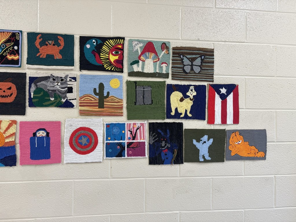 Huichol Yarn Paintings