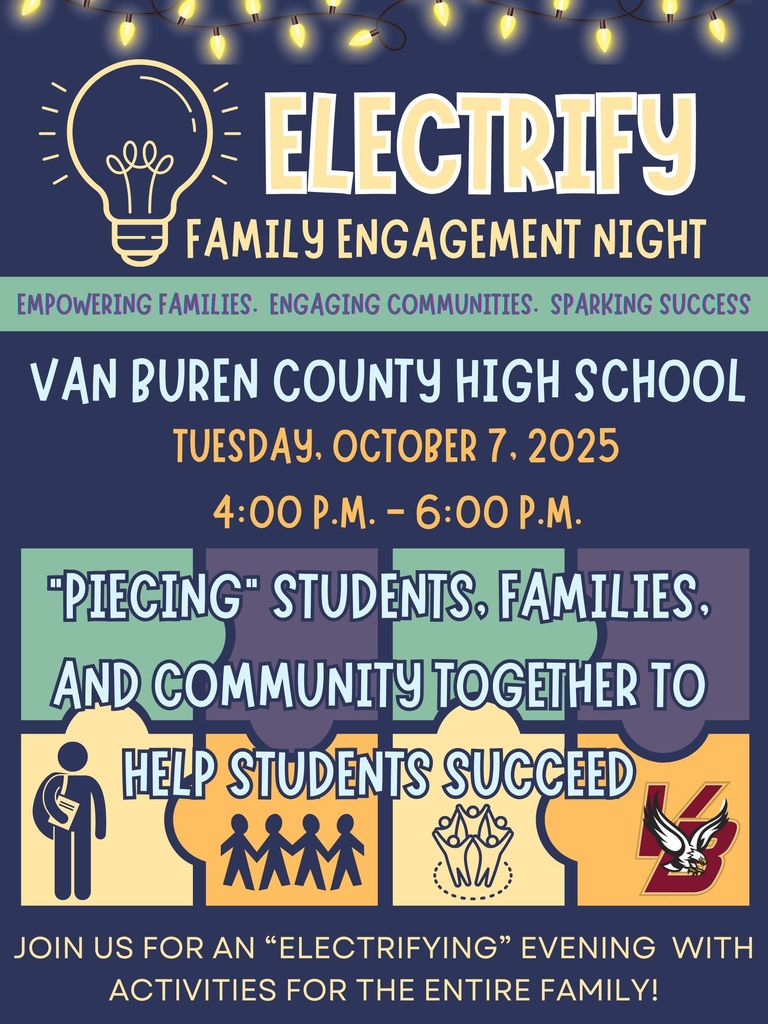 Electricity Family Engagement Night October 7, 4 to 6 PM