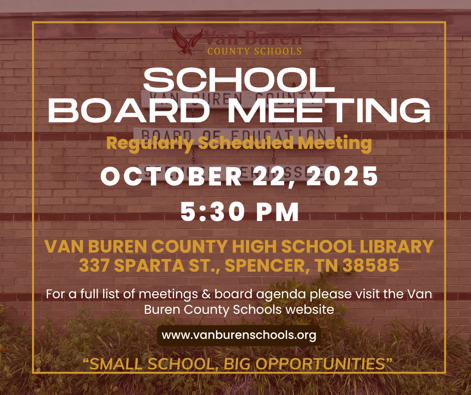 School Board Mtg October 22, 2025 at 5:30 PM
