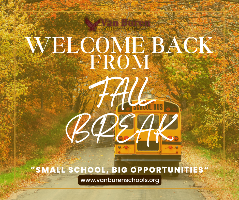 Welcome Back from Fall Break