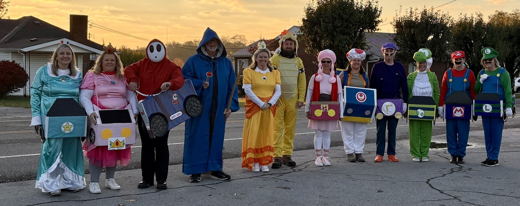 Mario Kart Van Buren County BOE Halloween 2025