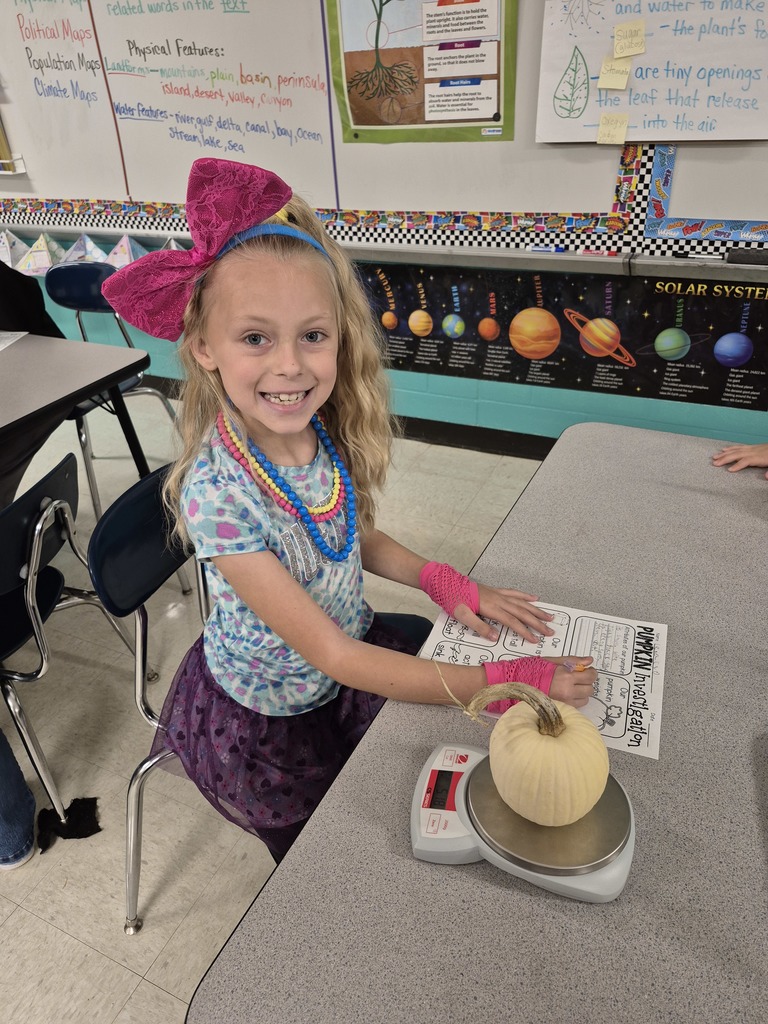 3rd Grade Pumpkins