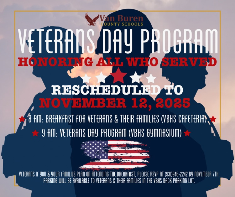 Veterans Day program update 