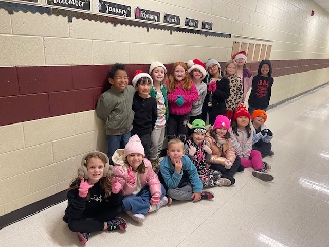 Ms Shawna's class all bundled up