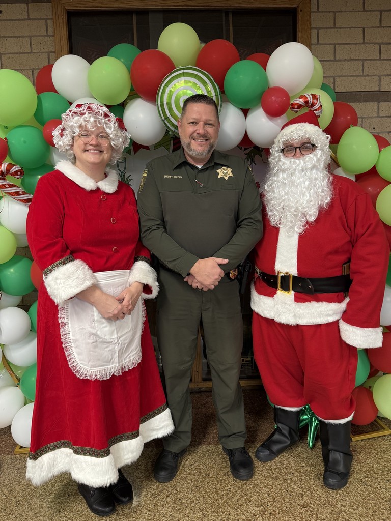 Sheriff Brock and Santa & Mrs. Claus
