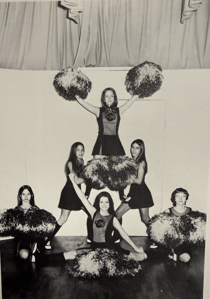1974 Junior High Cheerleaders