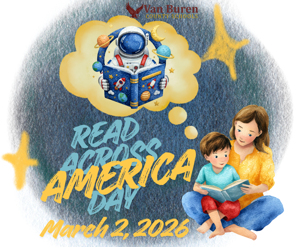 Read across america day graphic