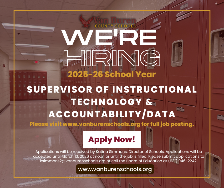 Supervisor of Instructional Technology and Accountability/Data