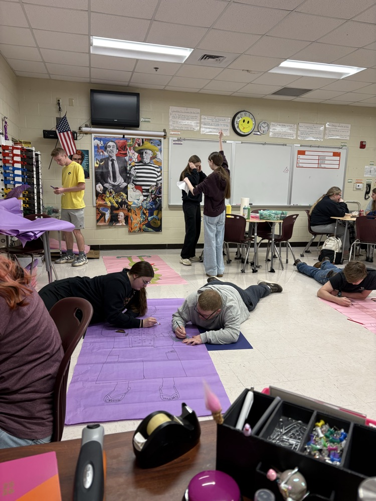 Spanish class drawing