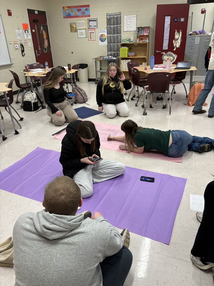 Spanish class drawing