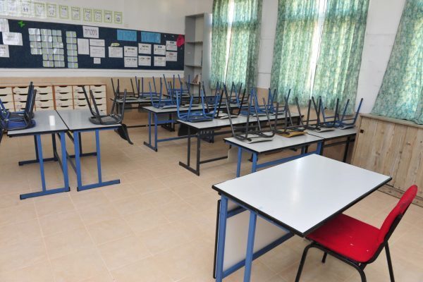 Empty classroom