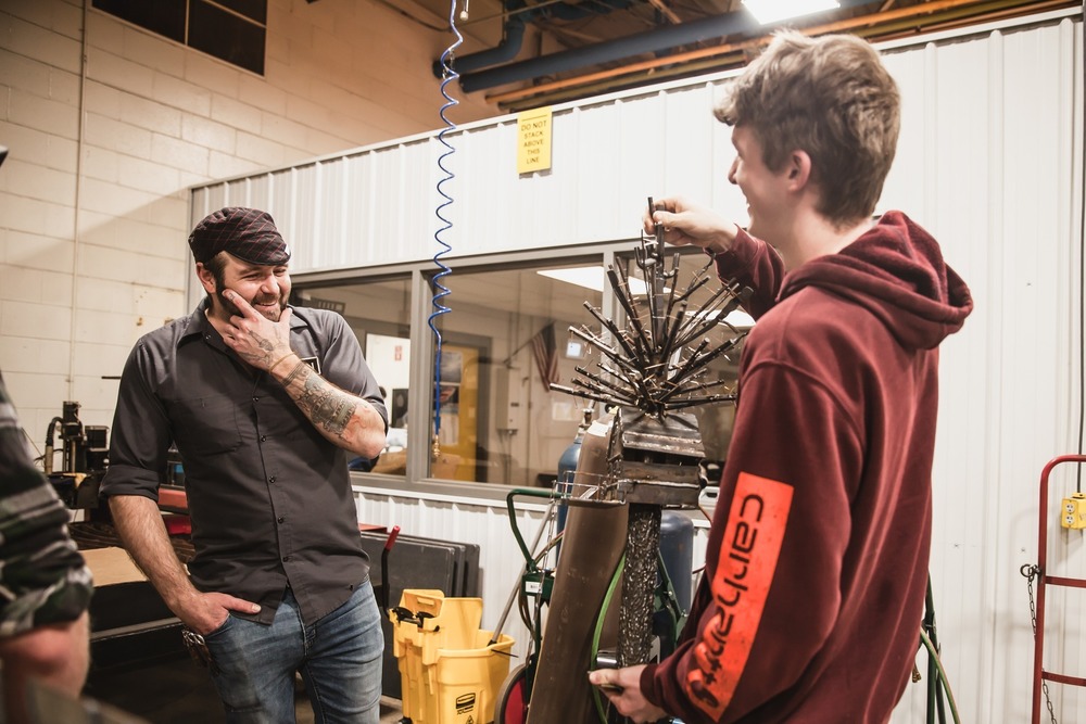 Metal Shop Masters Ivan Iler Van Buren Tech