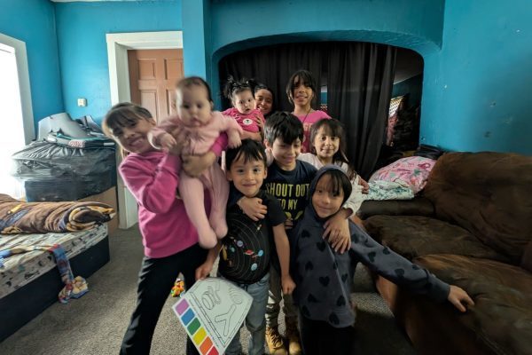 Students posing for a picture