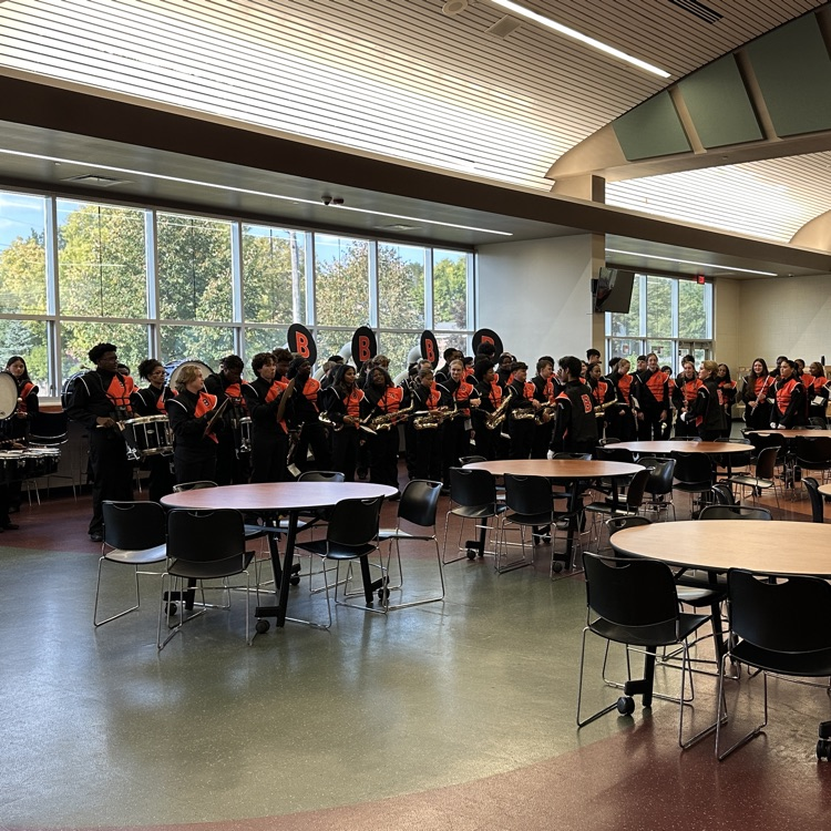 The marching band