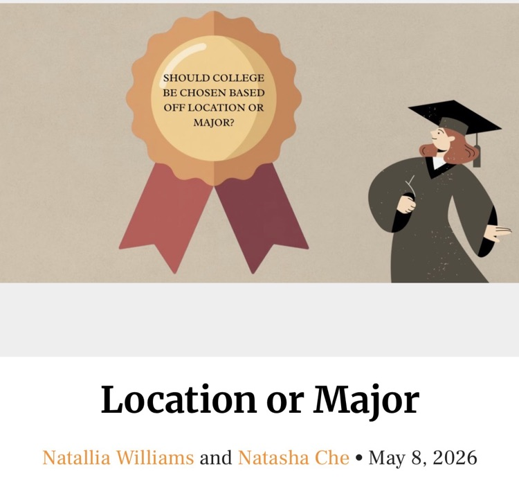 Should we focus on location or major when choosing a college?