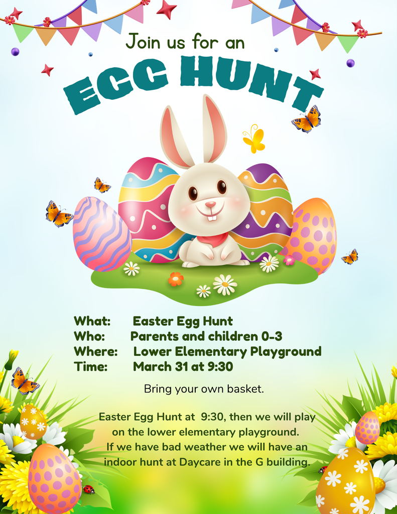 Egg Hunt for Children 0-3