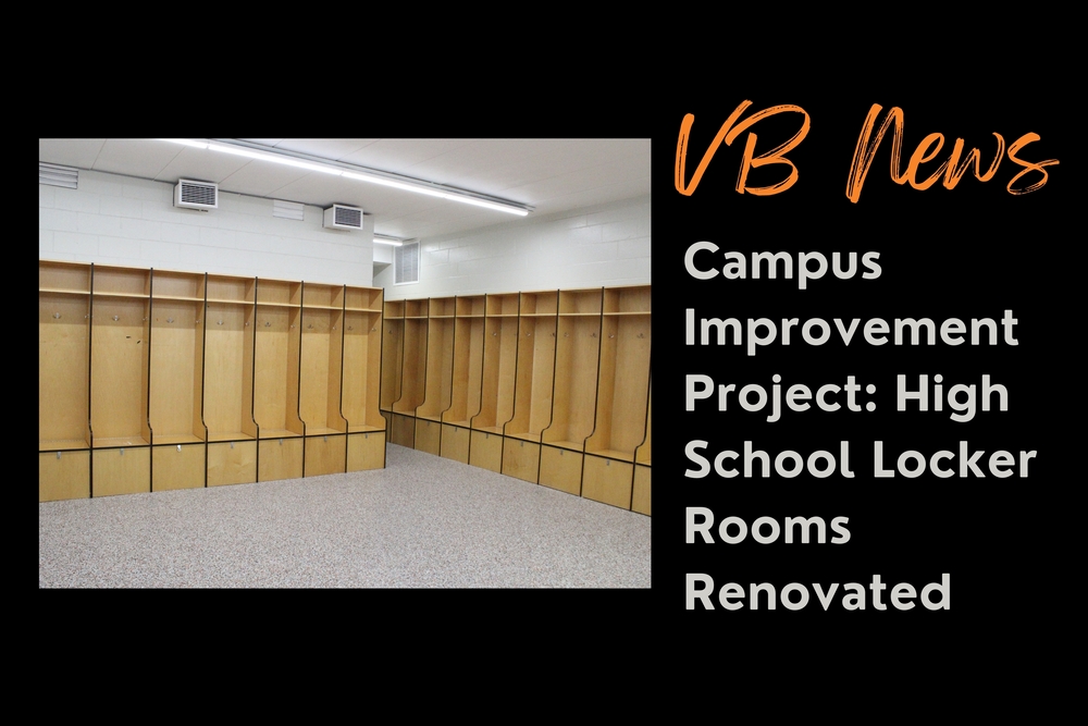 Campus Improvement Project: High School Locker Rooms Renovated