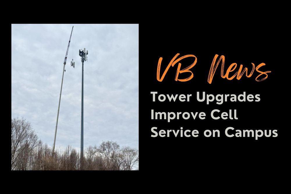 Tower Upgrades Improve Cell Service on Campus