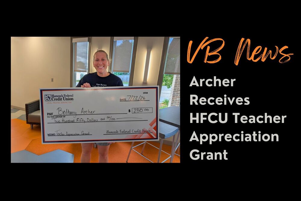 Archer Receives HFCU Teacher Appreciation Grant