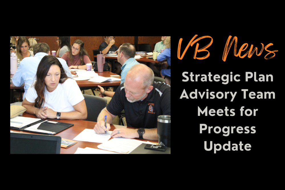 Strategic Plan Advisory Team Meets for Progress Update
